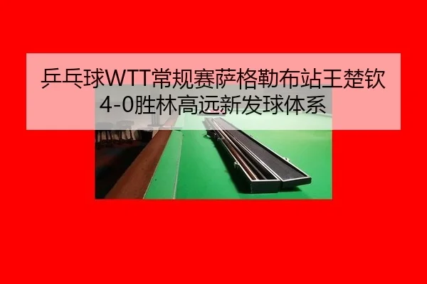 乒乓球WTT常规赛萨格勒布站王楚钦4-0胜林高远新发球体系